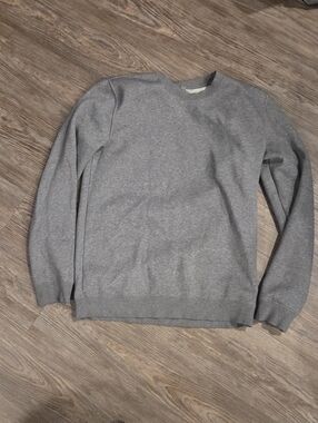 SKIMS Heather Gray Crewneck Sweatshirt